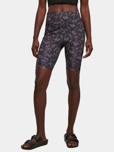 Lightweight Urban Classics women's shorts, stretch, slim fit, 250 g/m², grey/violet