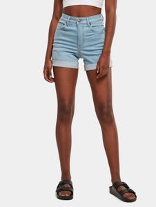Stylish Urban Classics women's jeans, stretch, zip pockets, blue