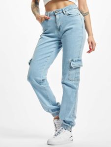 Casual Urban Classics women's jeans with stretch pockets, 410 g/m², blue