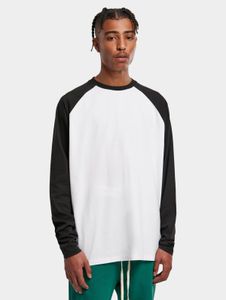 T-shirt oversize da uomo URBAN CLASSICS, 200 g/m², cotone, bianco/nero