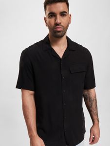 Versatile Urban Classics men's polo shirt with pockets, 115 g/m², black