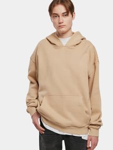 Sudadera con capucha para hombre de Casual Urban Classics, 460 g/m², algodón, beige.