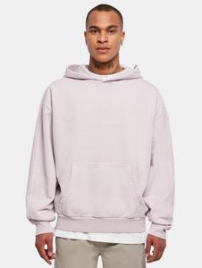 Felpa con cappuccio da uomo Modern Urban Classics con polsini a coste, cotone 470 g/m², viola