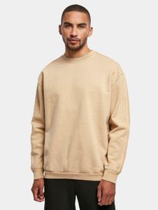 lässiges Urban Classics Herren Sweatshirt Oversize 470 g/m² mit Baumwolle Beige