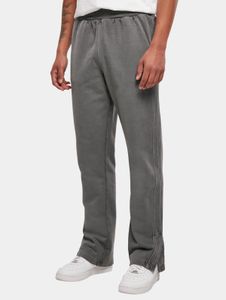 Jeans da uomo casual Urban Classics con coulisse e tasche, 470 g/m² di cotone, grigio