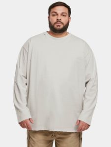 Comoda felpa oversize da uomo Urban Classics, 240 g/m², in cotone, grigia