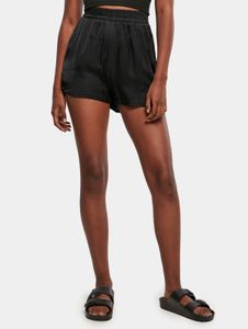 Short d'été Urban Classics pour femme, noir, 95 g/m².