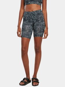Pantalones casuales Urban Classics para mujer, elásticos, de corte ajustado, 200 g/m², negro/blanco
