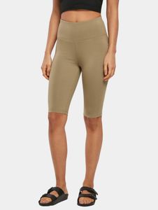 Comfortable Urban Classics women's trousers, stretch slim fit, 220 g/m², cotton, beige