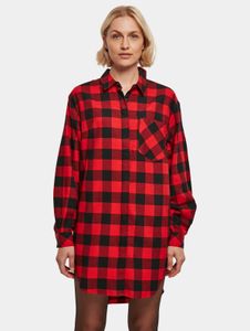 Lightweight Urban Classics women's oversized dress, 125 g/m², cotton, black
