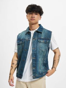 Jeans da uomo casual Urban Classics con tasche in cotone, blu