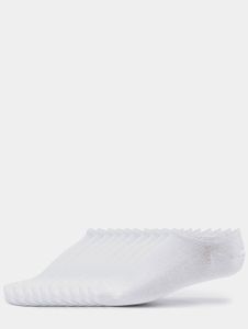 Sneakers sportive unisex Urban Classics elasticizzate in cotone, bianche