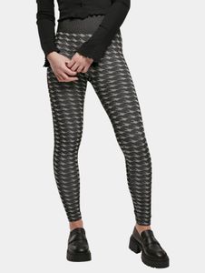 Modern Urban Classics Women's Stretch Trousers 260 g/m² Black/White