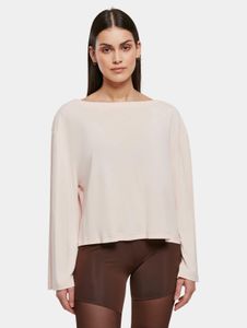 Felpa oversize da donna Urban Classics, morbida, 200 g/m², rosa