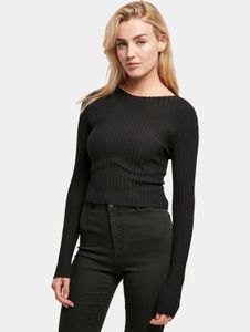 Soft Urban Classics women's sweatshirt, 12 g/m², black