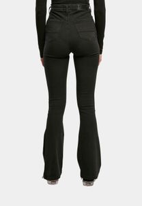 Stylish Urban Classics women's jeans with stretch pockets, 375 g/m², cotton, black
