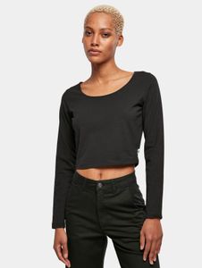 Soft Urban Classics women's stretch sweatshirt, 180 g/m², with cotton, black