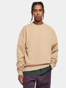 Comfortable Urban Classics men's sweatshirt, 460 g/m², cotton, beige