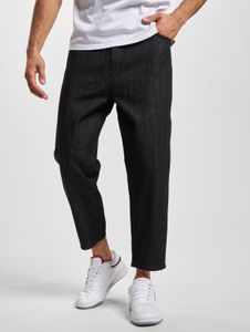 Jeans da uomo Modern Urban Classics con tasche con cerniera, cotone 370 g/m², neri