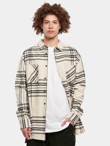 Polo homme Modern Urban Classics à poches, coupe oversize, 270 g/m², coton, beige