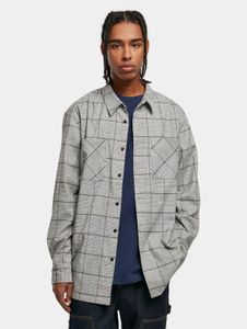 Modern Urban Classics Men's Polo Shirt, Stretch, Pockets, Oversize, Grey