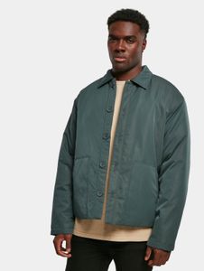 Stylish Urban Classics men's jacket with pockets, 96 g/m², green