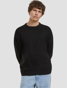 Felpa da uomo casual Urban Classics, 5 g/m², nera