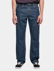 Modern Urban Classics Men's Jeans with Zipper Pockets, Cotton, Blue