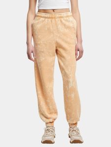 Casual URBAN CLASSICS women's trousers with drawstring, 360 g/m² cotton, beige