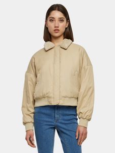 Chaqueta elegante de Urban Classics para mujer, 90 g/m², color beige.