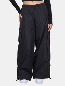Pantalones vaqueros Casual Urban Classics para mujer con bolsillos, 68 g/m², color negro