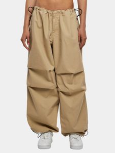 Comfortable URBAN CLASSICS women's jeans 280 g/m² with cotton, beige
