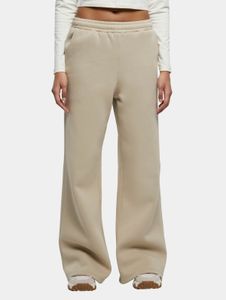 Pantalon femme Versatile Urban Classics, avec cordon de serrage et poches, coton 300 g/m², beige