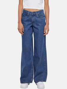 Casual Urban Classics women's jeans with zip pockets, cotton, blue