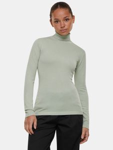Casual Urban Classics women's sweatshirt, slim fit, 12 g/m², green