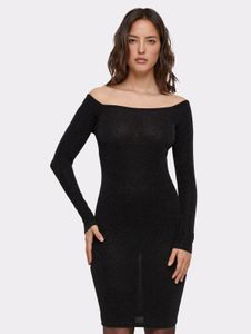 Soft Urban Classics women's long-sleeved stretch shirt, 140 g/m², black