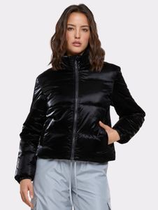 Chaqueta moderna URBAN CLASSICS para mujer, 120 g/m², color negro.