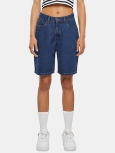Comfortable Urban Classics women's jeans with cotton, blue
