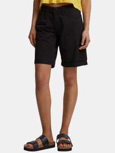 Lightweight Urban Classics women's shorts 260 g/m² with cotton, black
