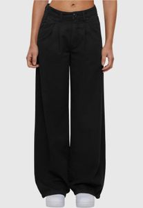 Modern Urban Classics Women's Jeans Mirror Look 260 g/m² with Cotton Black