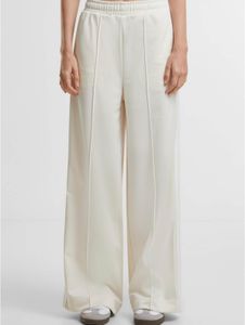 Versatile Urban Classics women's trousers with pockets, 280 g/m², ecru-white