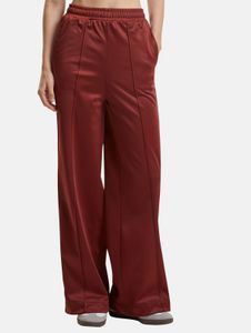 Pantalones versátiles de Urban Classics para mujer con bolsillos, 280 g/m², marrón rojizo.