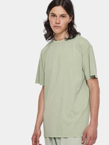 sporty URBAN CLASSICS men's T-shirt, oversize, 240 g/m², cotton, pastel green