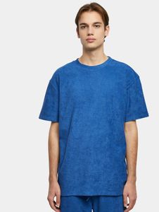 sportliches Urban Classics Herren T-Shirt Oversize 250 g/m² mit Baumwolle Blau