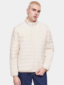 Giacca funzionale da uomo URBAN CLASSICS 78 g/m² ecru-bianco
