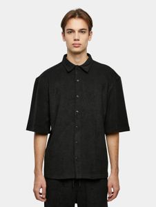 Comfortable Urban Classics men's polo shirt, 250 g/m², cotton, black