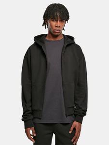 Sweat à capuche Urban Classics pour homme, confortable, avec poches zippées, 460 g/m² coton, noir