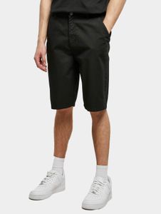 Lightweight Urban Classics men's shorts with zip pockets, 320 g/m² cotton, black