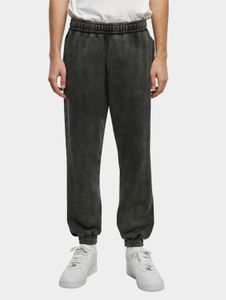 Comodi jeans da uomo Urban Classics con coulisse e tasche, 360 g/m² di cotone, neri.