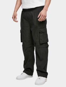 Jeans da uomo URBAN CLASSICS moderni con tasche con coulisse, cotone 280 g/m², neri